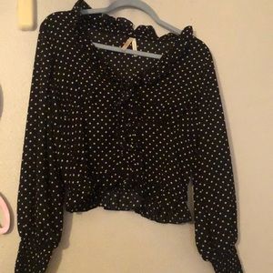 Polka Dot Blouse